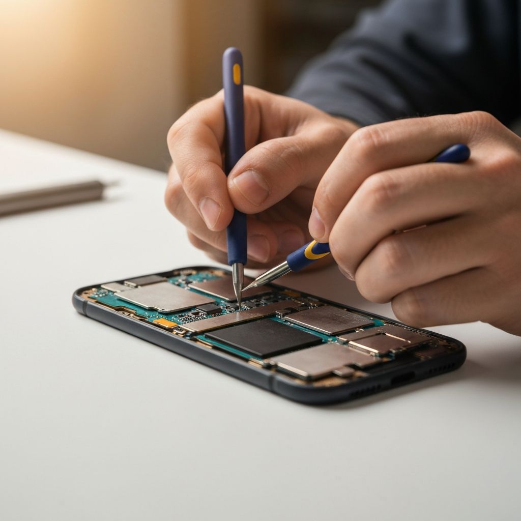Professional electronics repair